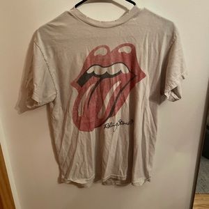 Grey vintage Rolling Stones t-shirt